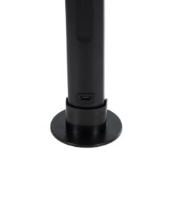 GLOBOSTAR® DIGICOLUMN 76562 Μοντέρνο Επιτραπέζιο Γραμμικό Ψηφιακό Φωτιστικό Digital Pixel Symphony Bar με WiFi Εφαρμογή LED 1.5W 90lm 120° DC 5V με USB-C & Επαναφορτιζόμενη Μπαταρία LiPo 601045 3.7V 280mAh IP20 Πολύχρωμο RGB Dimmable – Μαύρο – Μ5.6 x Π5.6 x Υ21.1cm – 2 Χρόνια Εγγύηση