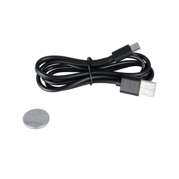 GLOBOSTAR® ZENTIME 76564 Μοντέρνο Επιτραπέζιο Φωτιστικό Γραφείου με Ασύρματη Φόρτιση 10W 2A & Ψηφιακό Ρολόι LED 3.5W 350lm 120° DC 5V με USB-C IP20 Ρυθμιζόμενο Λευκό CCT με Αφή 2700K/4500K/6000K Dimmable – Sanan SMD Chip – Μαύρο – Μ18 x Π12 x Υ40cm – 2 Χρόνια Εγγύηση