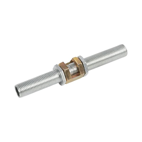GLOBOSTAR® PIPEADAPT 79593 Μεταλλικός DIY Σύνδεσμος για Ολόπασους Σωλήνες Φωτιστικών – Μ1.3 x Π1.3 x Υ1.5cm – Πακέτο 10 Τεμαχίων