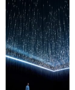 GLOBOSTAR® LUMOFIBRA 79613 Κιτ Συστήματος Οπτικής Ίνας με 150τεμ Φ1mm x Μ200cm & RF Ασύρματο Χειριστήριο LED 5W 200lm 1° AC 220-240V IP20 Πολύχρωμο RGB – Μ11.5 x Π9 x Υ4cm – 2 Χρόνια Εγγύηση