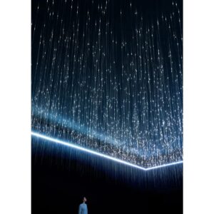 GLOBOSTAR® LUMOFIBRA 79613 Κιτ Συστήματος Οπτικής Ίνας με 150τεμ Φ1mm x Μ200cm & RF Ασύρματο Χειριστήριο LED 5W 200lm 1° AC 220-240V IP20 Πολύχρωμο RGB – Μ11.5 x Π9 x Υ4cm – 2 Χρόνια Εγγύηση