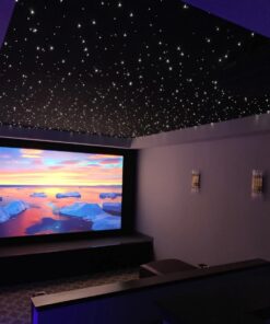 GLOBOSTAR® LUMOFIBRA 79613 Κιτ Συστήματος Οπτικής Ίνας με 150τεμ Φ1mm x Μ200cm & RF Ασύρματο Χειριστήριο LED 5W 200lm 1° AC 220-240V IP20 Πολύχρωμο RGB – Μ11.5 x Π9 x Υ4cm – 2 Χρόνια Εγγύηση