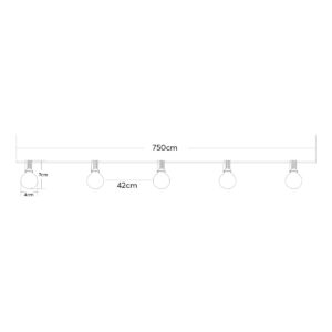 GLOBOSTAR® TWILIGHT 79667 Μοντέρνο Φωτιστικό Κήπου Γιρλάντα 7.7m με 15 Λάμπες & IR Ασύρματο Χειριστήριο LED 9W 810lm 360° DC 3.7V με Ενσωματωμένο Φωτοβολταϊκό Panel 5.5V 1.5W & Επαναφορτιζόμενη Μπαταρία Li-ion 3.6V 1×18650 2200mAh Αδιάβροχο IP65 Θερμό Λευκό 2700Κ Dimmable – Sanan SMD Chip – Μαύρο & Διάφανο – Μ770 x Π4 x Υ7cm – 2 Χρόνια Εγγύηση