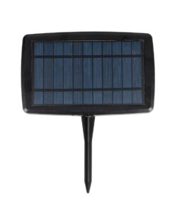 GLOBOSTAR® TWILIGHT 79668 Μοντέρνο Φωτιστικό Κήπου Γιρλάντα 10.5m με 30 Λάμπες & IR Ασύρματο Χειριστήριο LED 18W 1620lm 360° DC 3.7V με Ενσωματωμένο Φωτοβολταϊκό Panel 5.5V 3W & Επαναφορτιζόμενη Μπαταρία Li-ion 3.6V 2×18650 4400mAh Αδιάβροχο IP65 Θερμό Λευκό 2700Κ Dimmable – Sanan SMD Chip – Μαύρο & Διάφανο – Μ1050 x Π4 x Υ7cm – 2 Χρόνια Εγγύηση