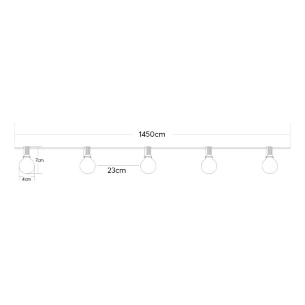 GLOBOSTAR® TWILIGHT 79669 Μοντέρνο Φωτιστικό Κήπου Γιρλάντα 14.5m με 50 Λάμπες LED 30W 2700lm 360° DC 3.6V με Ενσωματωμένο Φωτοβολταϊκό Panel 5.5V 5W & Επαναφορτιζόμενη Μπαταρία Li-ion 3.7V 3×18650 6600mAh Αδιάβροχο IP65 Θερμό Λευκό 2700Κ Dimmable – Sanan SMD Chip – Μαύρο & Διάφανο – Μ1450 x Π4 x Υ7cm – 2 Χρόνια Εγγύηση