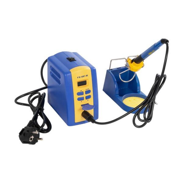 GLOBOSTAR® HAKKO FX-951 79980 Ψηφιακός Σταθμός Συγκόλλησης με Ψηφιακή Οθόνη & Κολλητήρι 75W AC 220-240V IP20 – Μ8 x Π13.1 x Υ13cm – 2 Χρόνια Εγγύηση