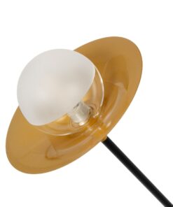 GloboStar® JOLIET 999-0044 Μοντέρνο Φωτιστικό Οροφής Πλέγμα Πολύφωτο 4 x G9 IP20 Μαύρο & Χρυσό Μέταλλο – Μ93 x Π20 x Υ106cm