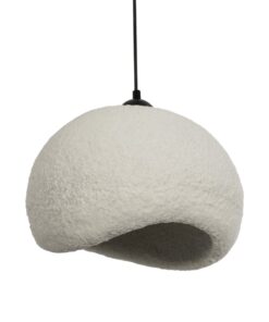 GLOBOSTAR® STONE 204-0124 Μοντέρνο Κρεμαστό Φωτιστικό Οροφής με Ντουί 1 x E27 AC 220-240V IP20 – Γκρι – Μ35 x Π31 x Υ26cm