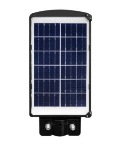 Ηλιακό Φωτιστικό Δρόμου Μαύρο LED 6W 800lm Ψυχρό 6000K IP65 V-TAC με Τηλεχειριστήριο Dimmable – 95532