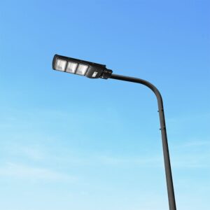 Ηλιακό Φωτιστικό Δρόμου Μαύρο LED 12W 1200lm Ψυχρό Λευκό 6000K IP65 V-TAC – 95534