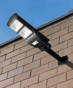 Ηλιακό Φωτιστικό Δρόμου Μαύρο LED 8W 1000lm Ψυχρό 6000K IP65 V-TAC με Τηλεχειριστήριο Dimmable – 98417