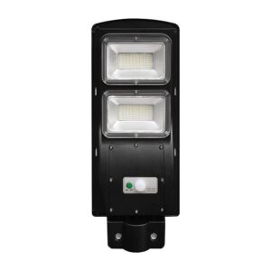 Ηλιακό Φωτιστικό Δρόμου Μαύρο LED 8W 1000lm Ψυχρό 6000K IP65 V-TAC με Τηλεχειριστήριο Dimmable – 98417