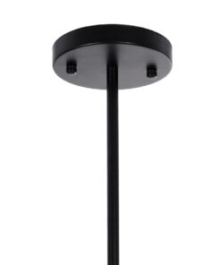 GLOBOSTAR® JOLIET 999-0046 Μοντέρνο Κρεμαστό Φωτιστικό Οροφής με Ντουί 3 x G9 AC 220-240V IP20 – Μαύρο & Χρυσό – Μ27 x Π27 x Y62cm