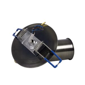GloboStar® SARA 999-0062 Χωνευτό Φωτιστικό Οροφής Σποτ Μονόφωτο 1 x E27 IP20 Μπρούτζινο Μέταλλο – Μ8,5 x Π8,5 x Υ11cm