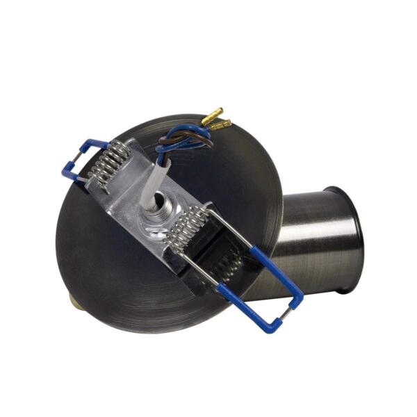 GloboStar® SARA 999-0062 Χωνευτό Φωτιστικό Οροφής Σποτ Μονόφωτο 1 x E27 IP20 Μπρούτζινο Μέταλλο – Μ8,5 x Π8,5 x Υ11cm