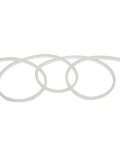 GloboStar® 999-0245 OVALE 120° Degree Neon Flex Epistar LED SMD 5050 1m 18W/m 60LED/m 1260lm/m 120° DC 230V Αδιάβροχη IP68 RGB Dimmable Μ100 x Π2.6 x Υ1.7cm