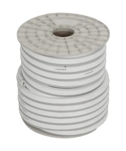 GloboStar® 999-0245 OVALE 120° Degree Neon Flex Epistar LED SMD 5050 1m 18W/m 60LED/m 1260lm/m 120° DC 230V Αδιάβροχη IP68 RGB Dimmable Μ100 x Π2.6 x Υ1.7cm