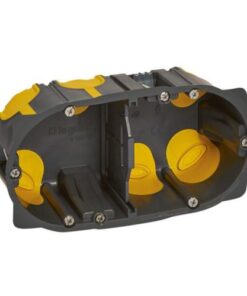 Κουτί Γυψοσανίδας 2 Θέσεων 4-5Στ ECOBATIBOX 50mm Βάθος LEGRAND – 080032L