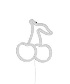 Φωτιστικό Τοίχου Επιγραφή “CERISE” Σχέδιο Κεράσια Neon LED Reality – R23701100