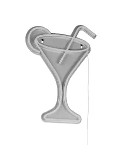 Φωτιστικό Τοίχου Επιγραφή “CHEERS” Σχέδιο Κοκτέιλ Neon LED Reality – R23731100