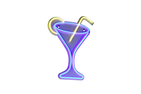 Φωτιστικό Τοίχου Επιγραφή “CHEERS” Σχέδιο Κοκτέιλ Neon LED Reality – R23731100