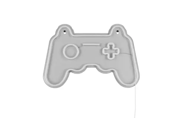 Φωτιστικό Τοίχου Επιγραφή “GAMER” Σχέδιο Χειριστήριο Playstation Neon LED Reality – R23741100