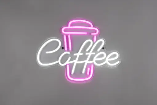 Φωτιστικό Τοίχου Επιγραφή “Coffee” Neon LED Reality – R23751100