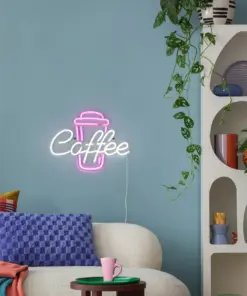 Φωτιστικό Τοίχου Επιγραφή “Coffee” Neon LED Reality – R23751100