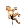 Φωτιστικό Τοίχου Μαϊμού Χρυσό Louy Reality – R26541079