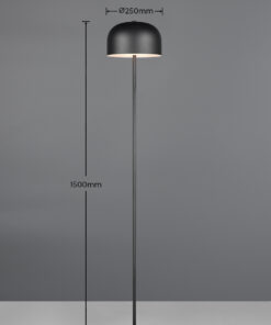 Επαναφορτιζόμενο Πορτατίφ LED Reality Μαύρο Dimmable 120lm 3000K – R49151132