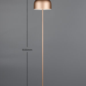 Επαναφορτιζόμενο Φωτιστικό Δαπέδου LED Reality Καφέ Dimmable 250lm 3000K – R49151165