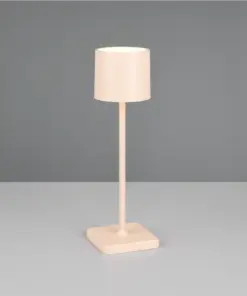 Επαναφορτιζόμενο Πορτατίφ Μπεζ FERNANDEZ 1.5W 130lm CCT Dimmable IP54 με Ασύρματη Βάση Φόρτισης Reality – R54096166