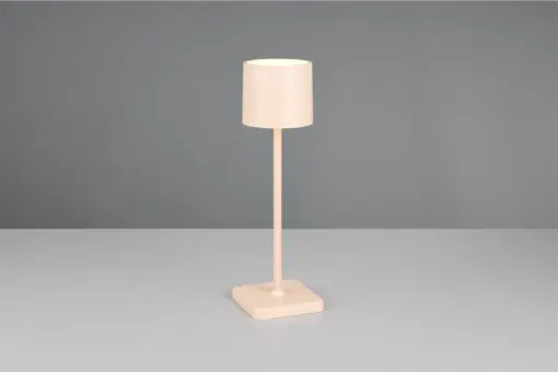 Επαναφορτιζόμενο Πορτατίφ Μπεζ FERNANDEZ 1.5W 130lm CCT Dimmable IP54 με Ασύρματη Βάση Φόρτισης Reality – R54096166