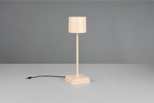 Επαναφορτιζόμενο Πορτατίφ Μπεζ FERNANDEZ 1.5W 130lm CCT Dimmable IP54 με Ασύρματη Βάση Φόρτισης Reality – R54096166