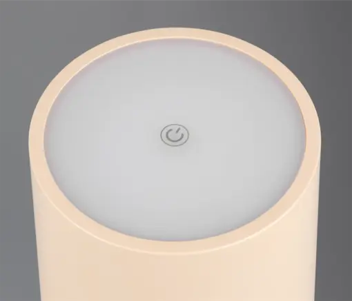 Επαναφορτιζόμενο Πορτατίφ Μπεζ FERNANDEZ 1.5W 130lm CCT Dimmable IP54 με Ασύρματη Βάση Φόρτισης Reality – R54096166