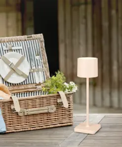 Επαναφορτιζόμενο Πορτατίφ Μπεζ FERNANDEZ 1.5W 130lm CCT Dimmable IP54 με Ασύρματη Βάση Φόρτισης Reality – R54096166