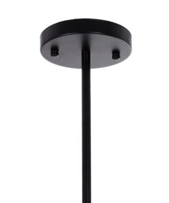 GloboStar® JOLIET 999-0044 Μοντέρνο Φωτιστικό Οροφής Πλέγμα Πολύφωτο 4 x G9 IP20 Μαύρο & Χρυσό Μέταλλο – Μ93 x Π20 x Υ106cm