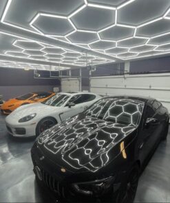 LED Kit Hexagon Επαγγελματικό Φωτιστικό Οροφής σε Σχήμα Εξάγωνου με 15 Κυψέλες 720Watt Ψυχρό Λευκό 6500K