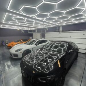 LED Kit Hexagon Επαγγελματικό Φωτιστικό Οροφής σε Σχήμα Εξάγωνου με 15 Κυψέλες 720Watt Ψυχρό Λευκό 6500K