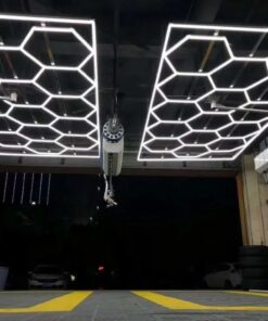 LED Kit Hexagon Επαγγελματικό Φωτιστικό Οροφής σε Σχήμα Εξάγωνου με 15 Κυψέλες 720Watt Ψυχρό Λευκό 6500K