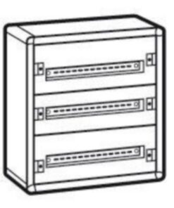 XL160 ΠΙΝΑΚΑΣ ΜΕΤΑΛΛΙΚΟΣ 3X24 ΣΤ. LEGRAND – 020003