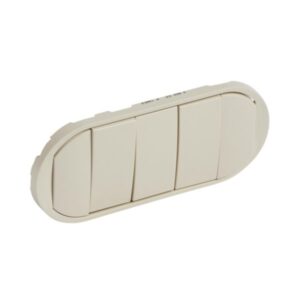 CELIANE ΠΛΑΚ. 5ΠΛΟΥ ΔΙΑΚΟΠΤΗ IVORY LEGRAND – 066203