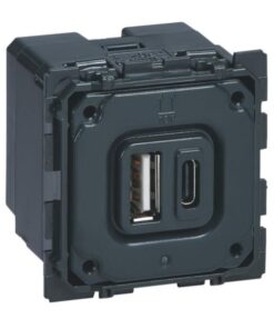 CELIANE ΜΗΧ. ΠΡΙΖΑΣ ΦΟΡΤΙΣΗΣ 2ΧUSB A+C LEGRAND – 067465