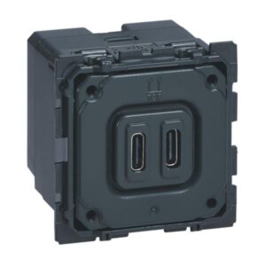 CELIANE ΜΗΧ. ΠΡΙΖΑΣ ΦΟΡΤΙΣΗΣ 2ΧUSB C+C LEGRAND – 067466