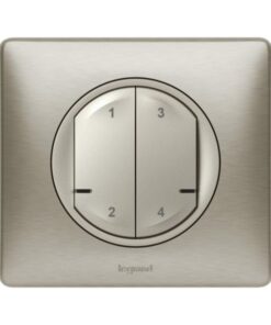 CELIANE ΣΥΝΔ ΑΣΥΡΜ ΔΙΑΚ 4ΣΕΝΑΡ TITANIUM LEGRAND – 067756