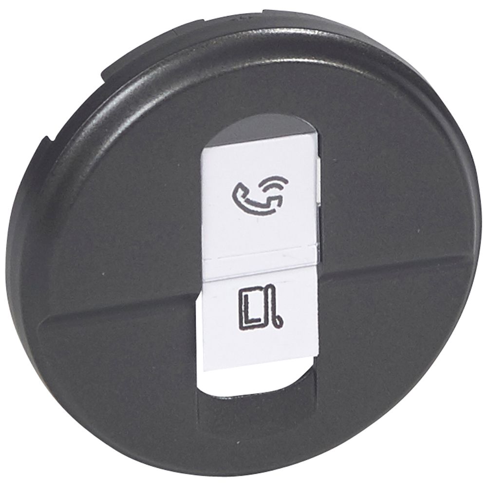 Celiane™ πλακίδιο απλής πρίζας RJ45 σε χρώμα graphite LEGRAND - 067951