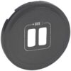 CELIANE ΠΛΑΚ ΠΡΙΖΑΣ 2USB GRAPHITE LEGRAND – 067956