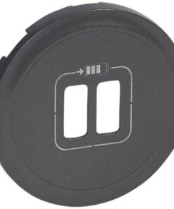 CELIANE ΠΛΑΚ ΠΡΙΖΑΣ 2USB GRAPHITE LEGRAND – 067956