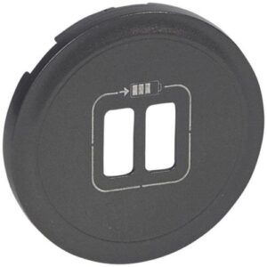 CELIANE ΠΛΑΚ ΠΡΙΖΑΣ 2USB GRAPHITE LEGRAND – 067956