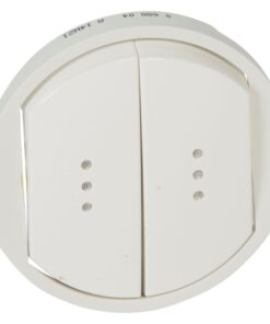 CELIANE ΠΛΑΚ. ΔΙΠΛΟΥ ΦΩΤ. ΔΙΑΚΟΠΤΗ WHITE LEGRAND – 068004